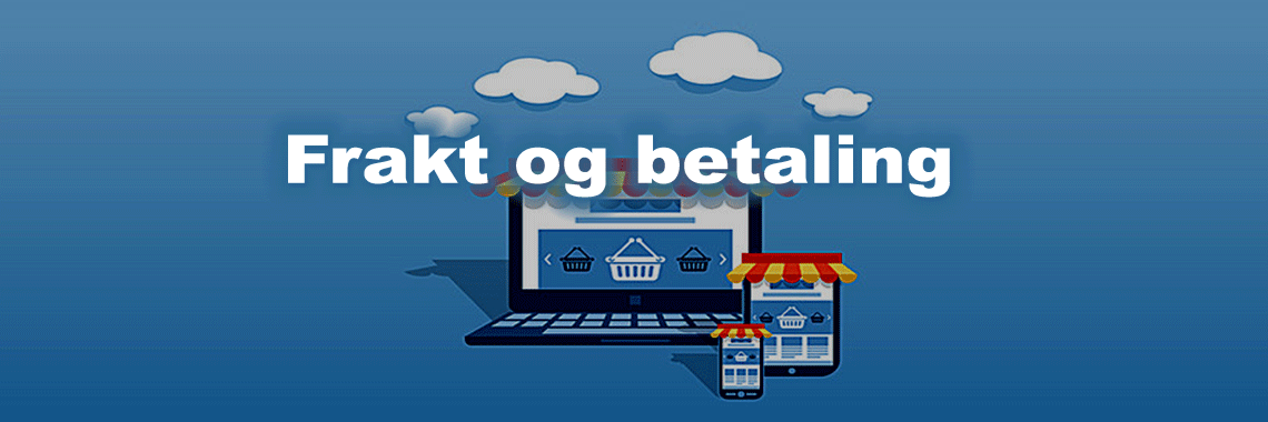 Frakt Og Betaling | Web-trade.com